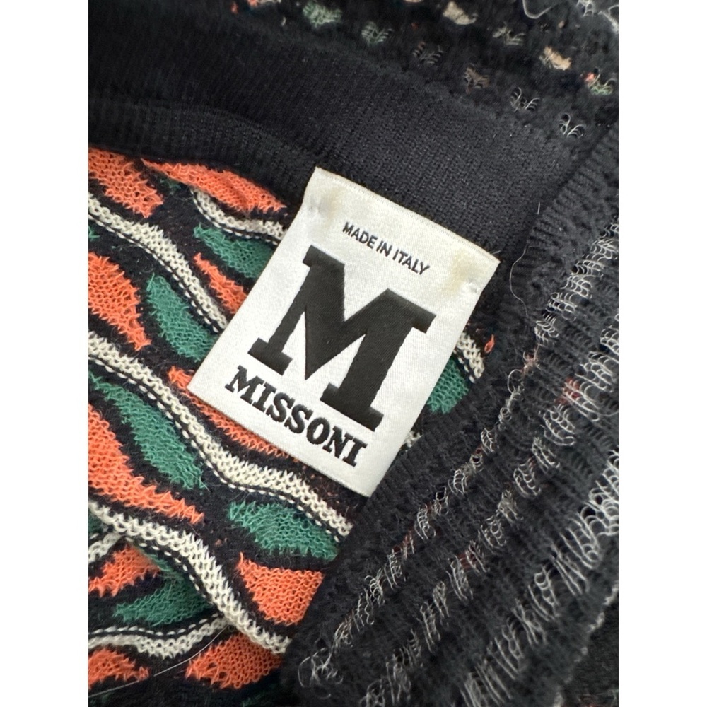 Missoni Patterned Button Front Dress Size 40 Small - Picture 5 of 6